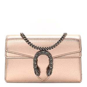 Gucci Metallic Calfskin Super Mini #227870G14B